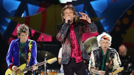Rock den Fidel. Ronnie Wood, Mick Jagger, and Keith Richards beim Rolling-Stones-Konzert in Havanna. 