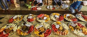 Gaumenfreuden. Die indische Küche, wie hier in Mumbai, ist eine der reichsten und vielfältigsten der Welt - leider lassen die indischen Restaurants in Berlin dies nicht unbedingt erahnen.