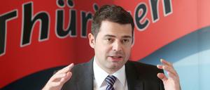 Mike Mohring ist seit 2008 CDU-Fraktionschef im Thüringer Landtag. Seit Ende 2014 führt er auch die Landespartei.