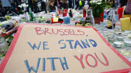 Brüssel nach den Attacken: Europa steht zusammen.