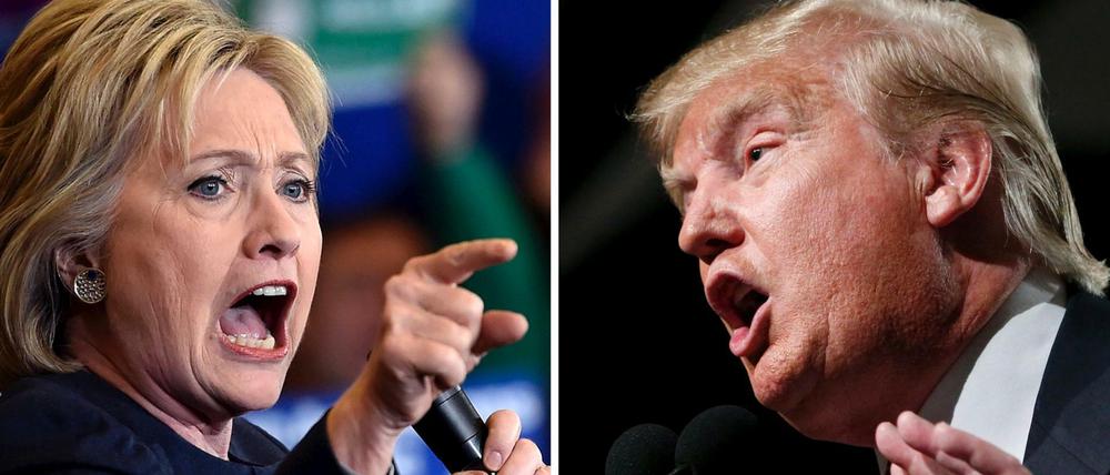 Weitere Favoritensiege gab es für Hillary Clinton und Donald Trump.