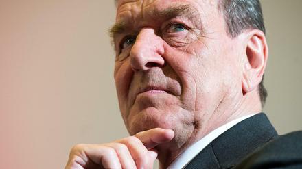 Ex-Kanzler Gerhard Schröder (SPD).