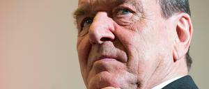 Ex-Kanzler Gerhard Schröder (SPD).