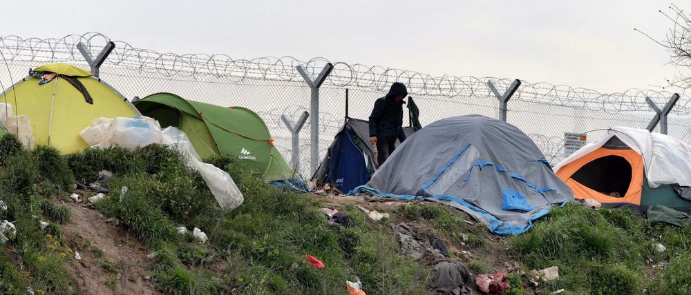 Soll nach dem Willen Athens keine Dauereinrichtung werden: Das Lager in Idomeni.