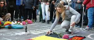 Trauer um die Opfer der Anschläge