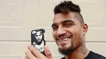 Mann der Schlagzeilen. Kevin-Prince Boateng hat nicht immer gut lachen.