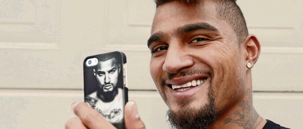 Mann der Schlagzeilen. Kevin-Prince Boateng hat nicht immer gut lachen.