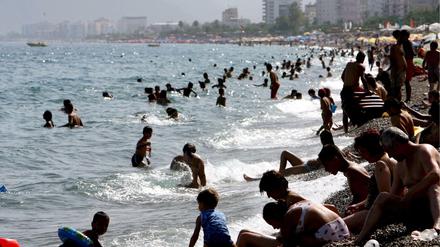 Früher waren die Strände an der türkischen Riviera voll.