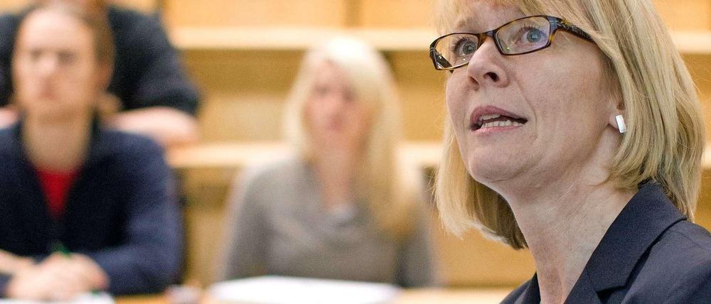 Mehr Professorinnen. Deutschland schneidet in der EU unterdurchschnittlich ab. Das Foto zeigt die Physikerin Cornelia Denz an der Universität Münster.