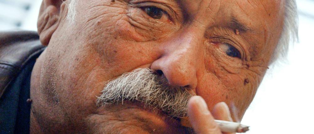 Verehrer der Wildnis. Der US-amerikanische Autor Jim Harrison starb mit 78 Jahren. Hier ein Foto von 2002.