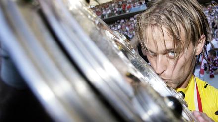 Mit dem VfB Stuttgart gewann Timo Hildebrand 2007 die Deutsche Meisterschaft.