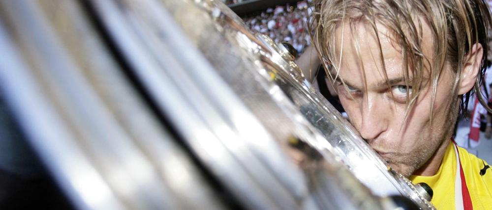 Mit dem VfB Stuttgart gewann Timo Hildebrand 2007 die Deutsche Meisterschaft.