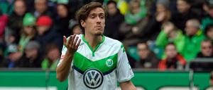 Was soll das? Max Kruse hat am Dienstagmorgen beim Training des VfL Wolfsburg gefehlt.