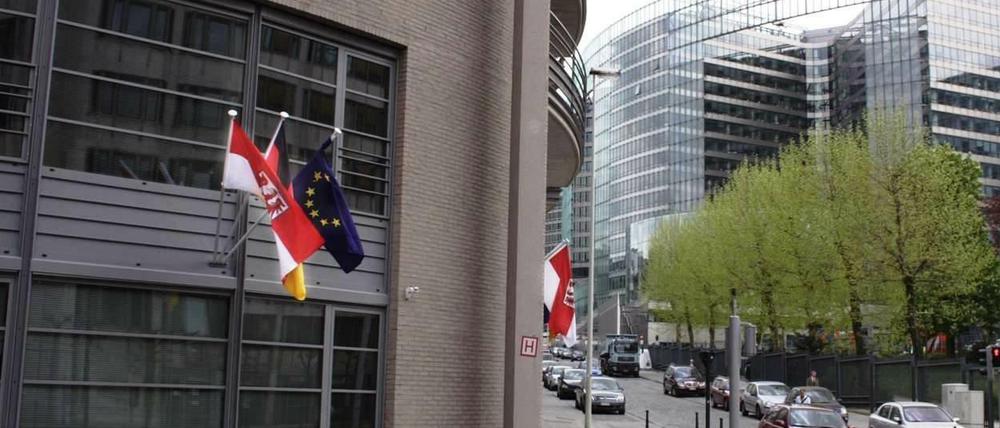 Die neue Vertretung Brandenburgs in Brüssel.