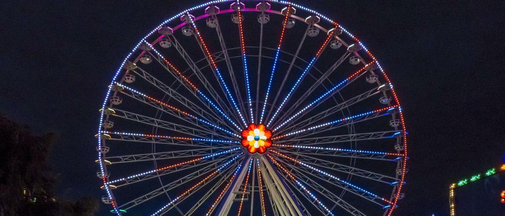 Das Riesenrad ist Wahrzeichen des Wiener Praters