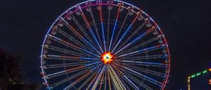 Das Riesenrad ist Wahrzeichen des Wiener Praters