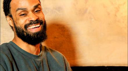 US-Soulsänger Bilal vor seiner Unplugged-Show in Berlin
