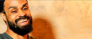 US-Soulsänger Bilal vor seiner Unplugged-Show in Berlin