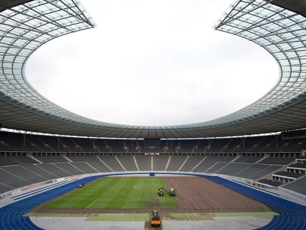 Das Olympiastadion in Berlin.