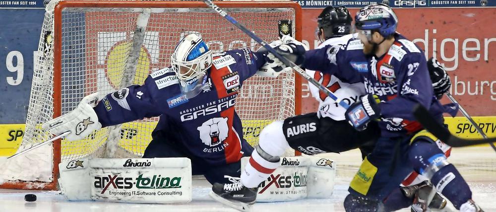 Alles Strecken half am Ende nichts. Die Haie verteidigten ihren frühen 3:0-Vorsprung über die Zeit.