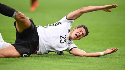 Knipsende Kante im Zentrum: Mario Gomez.