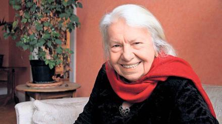 Sie kann nicht einfach zu Hause bleiben. Laura von Wimmersperg, 82, kämpft unermüdlich für den Frieden. Die „soziale Lage“ sei nicht danach, dass mehr Menschen sich engagierten, sagt sie.