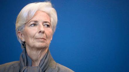Die Griechen im Blick haben IWF-Chefin Christine Lagarde und ihre Mitarbeiter schon lange. In manchen Punkten sind sie anderer Ansicht als die Kreditgeber aus der EU. Foto: Jacky Naegelen