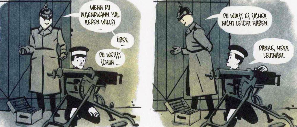 Die Einsamkeit des Heranwachsenden - eine Szene aus „Junker“.
