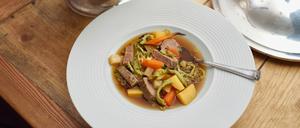 Gaisburger Marsch mit Bärlauchspätzle.