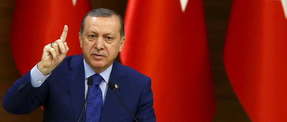 Der türkische Präsident Recep Tayyip Erdogan.