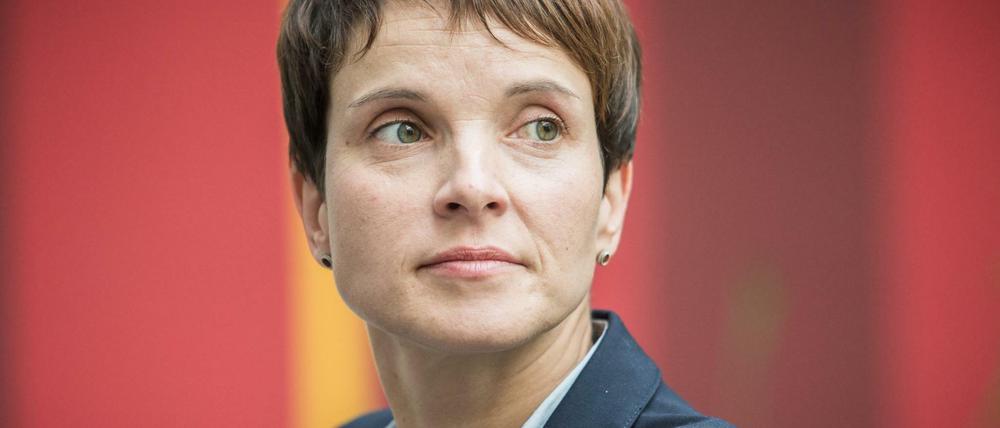 Frauke Petry, Bundesvorsitzende der AfD. 