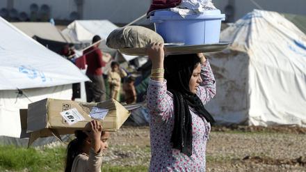 Fast zwei Millionen Flüchtlinge leben bereits im kurdischen Nordirak.