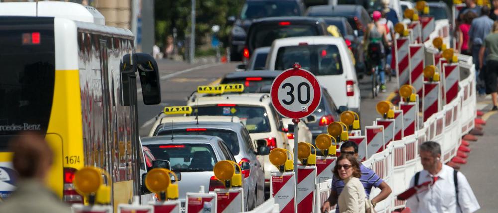 Staus sind auch in Berlin auf der Tagesordnung.