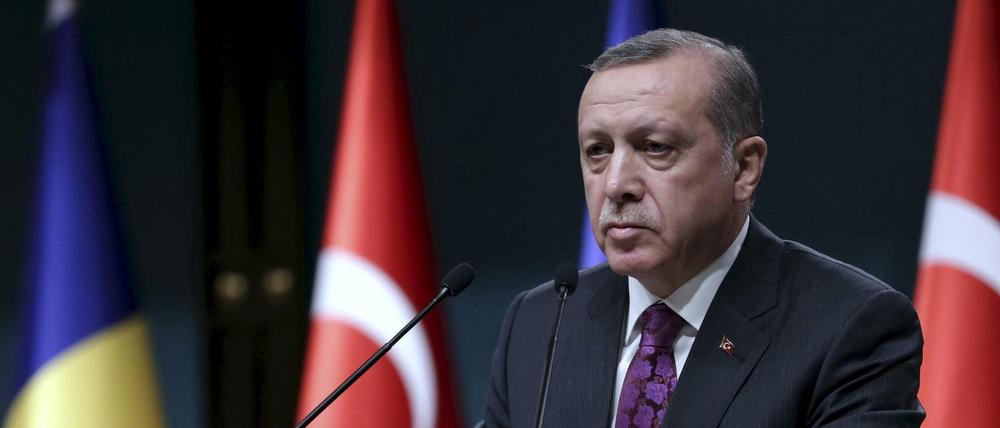Den türkische Präsident Recep Tayyip Erdogan.