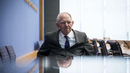 Bundesfinanzminister Wolfgang Schäuble (CDU). 