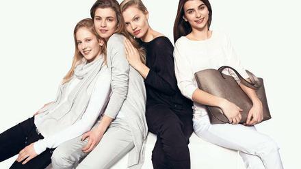 Creme, Grau, Schwarz - und vor allem: gut kombinierbar. Ein kleiner Ausschnitt aus der Blue-Motion-Kollektion.