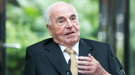 Der ehemalige Bundeskanzler Helmut Kohl (CDU)