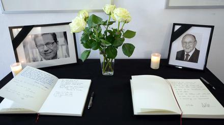 Nur mit wenigen Tagen Abstand gestorben: Guido Westerwelle und sein großes Vorbild Hans-Dietrich Genscher. 