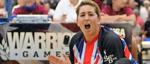 Frau mit Geschichte. Sitzvolleyballerin Samantha Bowen.