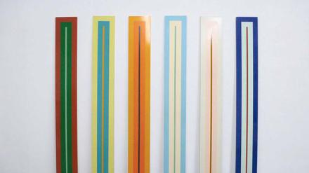Peter Benkerts minimalistische „Luschen“ von 1967/68. 