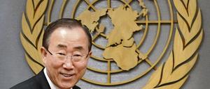 UN-Generalsekretär Ban Ki-moon.