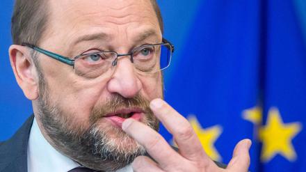 EU-Parlamentspräsident Martin Schulz (SPD).