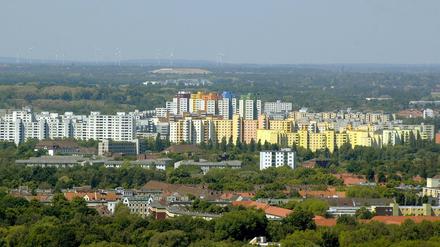 Die Hochhaussiedlung in Staaken.