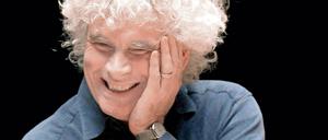 Der Dirigent Simon Rattle.