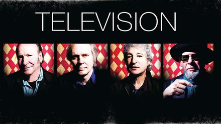Die Band Television aus New York.