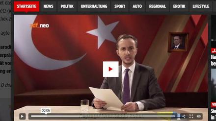 Jan Böhmermann schmäht den türkischen Präsidenten Erdogan. Das ZDF löschte den Beitrag aus der Mediathek.