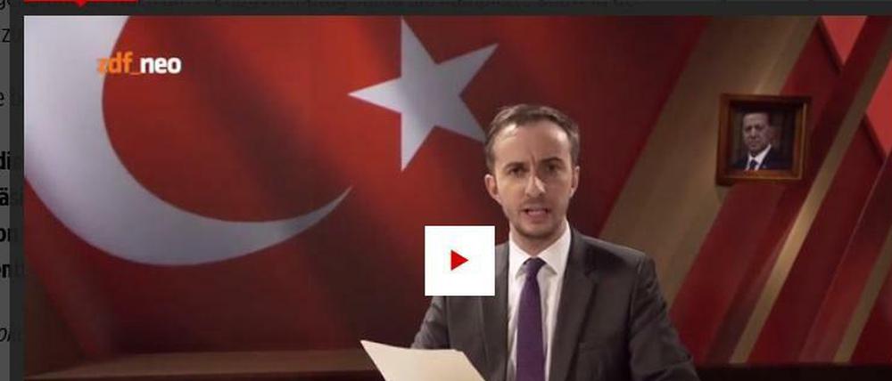 Jan Böhmermann schmäht den türkischen Präsidenten Erdogan. Das ZDF löschte den Beitrag aus der Mediathek.