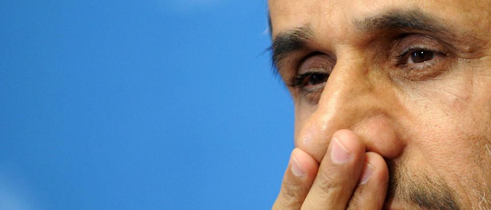 Mahmud Ahmadinedschad war von 2005 bis 2013 Präsident des Iran. 