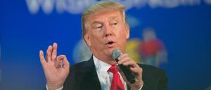 Will als US-Präsident das Staatsdefizit in acht Jahren abbauen: Donald Trump.