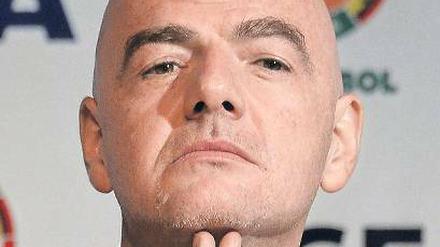 Belastet. Fifa-Chef Infantino.